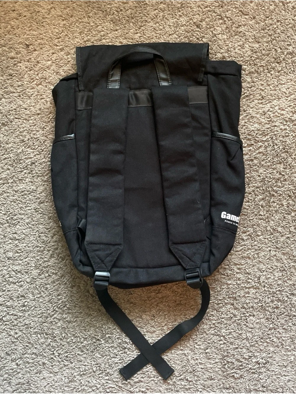 Gamestop Xbox One Backpack Padded Travel Console Gaming Bag Black